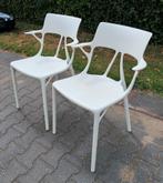2 AI Kartell stoelen ontwerp Philippe Starck, Huis en Inrichting, Stoelen, Ophalen, Kunststof, Gebruikt, Twee