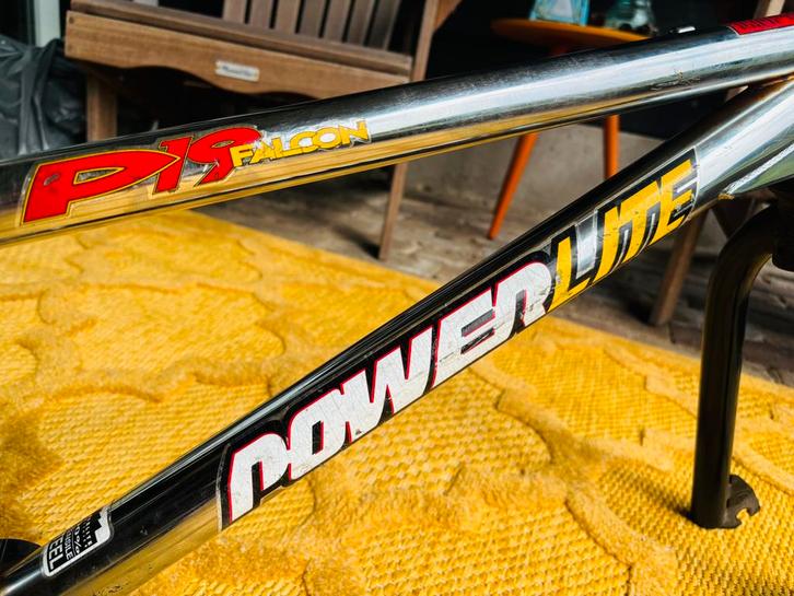 90,s Oldschool BMX frames Powerlite GT, Fietsen en Brommers, Fietsen | Crossfietsen en BMX, Zo goed als nieuw, Aluminium, Ophalen of Verzenden