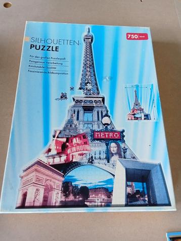 Silhouetten puzzels  beschikbaar voor biedingen