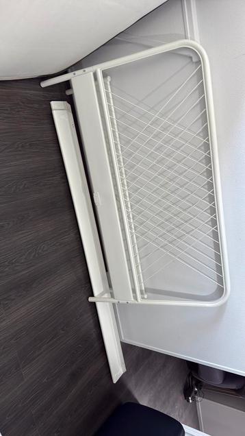 Ikea wit metalen bedframe met lattenbodem - afbeelding 2