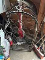 Metalen wijnrek voor 25+ flessen, Huis en Inrichting, Ophalen, Gebruikt, 25 flessen of meer, Metaal