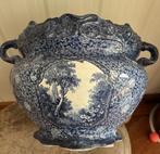 bloempot antiek villeroy an boch en delfts blauw miniaturen, Antiek en Kunst, Antiek | Vazen, Ophalen