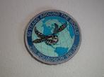 Patch 298 Squadron RNLAF 60 Years around the world, Verzamelen, Militaria | Algemeen, Verzenden, Luchtmacht, Nederland, Embleem of Badge