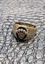 Prachtige 14 karaat Rolex ring maat 17mm, Nieuw, Ophalen of Verzenden, 17 tot 18, Dame