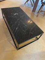 koffietafel stenen blad, Huis en Inrichting, Tafels | Salontafels, Ophalen, Overige materialen, Gebruikt, 100 tot 150 cm