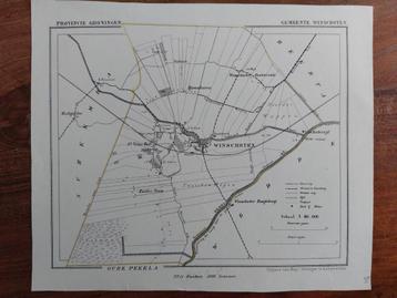 54 / Winschoten Bovenburen Litho uit 1867 van J. Kuyper beschikbaar voor biedingen