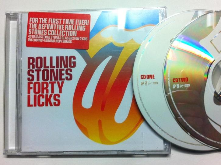 ROLLING STONES - Forty licks ( 2CD Limited ed. w/slipover ), Cd's en Dvd's, Cd's | Rock, Zo goed als nieuw, Poprock, Ophalen of Verzenden