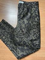 YAYA Damesbroek Maat 38 Groen/Zwart Luipaardprint, Maat 38/40 (M), Nieuw, Ophalen of Verzenden, Lang