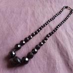 Git Ketting Glasgitten, Verzenden, Zo goed als nieuw, Zilver, Overige materialen