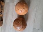 2 medicine ballen leer 2 kilo, Ophalen of Verzenden, Gebruikt