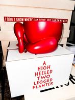 Parra x Case Studyo A High Heeled Two Legged Planter Red, Ophalen