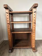 Vintage Kaaskast, LP/CD Stereo Meubel Eiken, Ophalen, Met plank(en), Gebruikt, 100 tot 150 cm