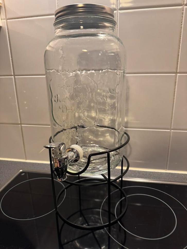 Limonade tap, Huis en Inrichting, Keuken | Potten en Pannen, Nieuw, Pot, Bus of Blik, Glas, Ophalen of Verzenden