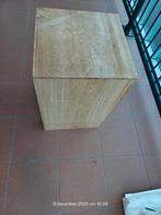 Houten Bijzettafeltje / Plantentafeltje, Huis en Inrichting, Woonaccessoires | Kisten, Ophalen of Verzenden, Gebruikt, Minder dan 50 cm