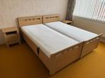 Prachtige elektrisch verstelbare senioren bedden 2 stuks, Ophalen, Verstelbaar, 90 cm, 210 cm