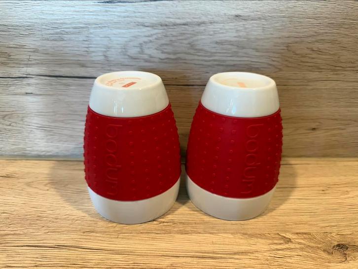 Bodum mokken 350 ml (per set!), Huis en Inrichting, Keuken | Servies, Gebruikt, Kop(pen) en/of Schotel(s), Overige stijlen, Overige materialen