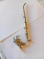 zilver opium tibet/ Aziatische pijpje, Ophalen of Verzenden, Zilver