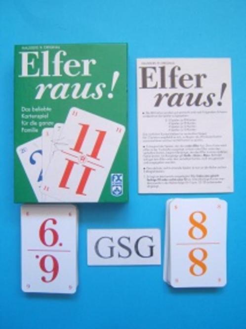 Elfer raus (de elf eruit) nr. 55516.3-02, Hobby en Vrije tijd, Gezelschapsspellen | Kaartspellen, Zo goed als nieuw, Ophalen of Verzenden