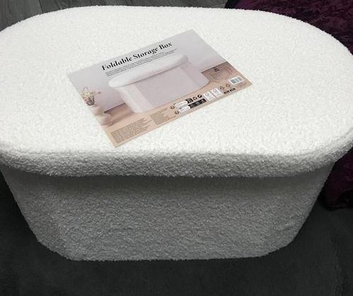 Opbergpoef Teddy (Nieuw in folie!!!), Huis en Inrichting, Banken | Voetenbanken en Poefen, Nieuw, 50 tot 75 cm, Rechthoekig, Stof