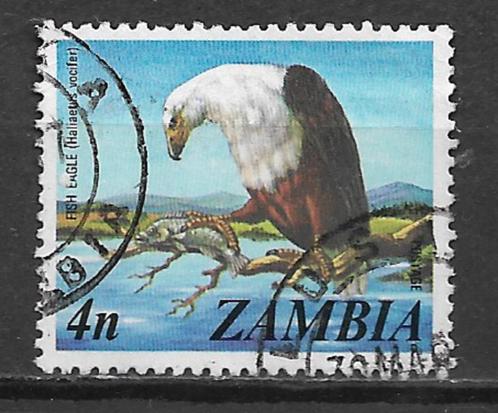 Zambia 1975 Def serie dieren visarend vogel, Postzegels en Munten, Postzegels | Afrika, Gestempeld, Zambia, Verzenden
