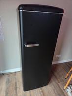 Exquisit retro koelkast zwart Defect, Witgoed en Apparatuur, Koelkasten en IJskasten, Ophalen, 200 liter of meer, 160 cm of meer