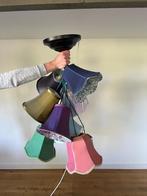 Zuiver hanglamp met lampenkappen, Huis en Inrichting, Lampen | Hanglampen, Ophalen, Gebruikt, Stof, 50 tot 75 cm