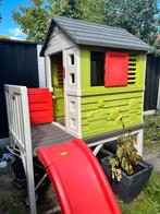 Smoby speelhuis met glijbaan, Ophalen, Gebruikt, Plastic