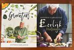 Antonio Carluccio Kookboeken: Groenten & Eerlijk Italiaans, Boeken, Italië, Voorgerechten en Soepen, Ophalen of Verzenden, Zo goed als nieuw