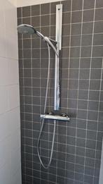 Douchethermostaatkraan en regendouche, Doe-het-zelf en Verbouw, Sanitair, Ophalen, Gebruikt, Chroom, Douche