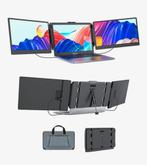 2 x beeldscherm PAEY- triscreen Portable 14 inch Full HD, Ophalen, Zo goed als nieuw