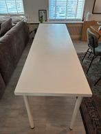 Gratis wit bureaublad Ikea 200x60, Huis en Inrichting, Tafels | Eettafels, Ophalen, Gebruikt, Rechthoekig, 50 tot 100 cm