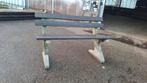 Bankje beton / kunststof 180cm breed, Tuin en Terras, Ophalen, Gebruikt, Rechthoekig, Overige materialen