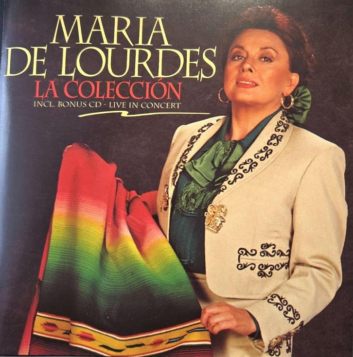 Maria de Lourdes - La colecccion = 2cd = 4,99, Cd's en Dvd's, Cd's | Overige Cd's, Zo goed als nieuw, Ophalen of Verzenden