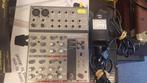 Phonic AM105 2 mic/line 4 stereo mixer, Ophalen of Verzenden, 5 tot 10 kanalen, Mixer, Phonic