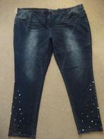 Ulla Popken spijker-broek mt 56, Kleding | Dames, Grote Maten, Verzenden, Zo goed als nieuw, Blauw, Broek of Spijkerbroek