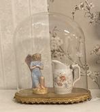 Brocante oude ovale glazen stolp, Antiek en Kunst, Curiosa en Brocante, Ophalen