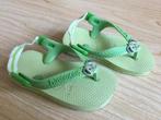 Q919 Havaianas Slippers Licht Groen Teenslippers Mt 20, Jongen of Meisje, Overige typen, Ophalen of Verzenden, Zo goed als nieuw