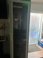 Serverkast 90x60x215 cm, Computers en Software, Serverkasten, Ophalen of Verzenden, Gebruikt, Glas, Geperforeerd