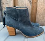 *Lineazèta* Prachtige blauwe suède Laarsjes mt 40 Nieuw!, Kleding | Dames, Schoenen, Lage of Enkellaarzen, Nieuw, Lineazèta, Verzenden