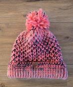 Muts met pompon, roze, maat 146/164, Meisje, Ophalen of Verzenden, Zo goed als nieuw, 146 t/m 152