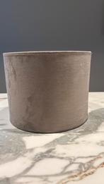 Prachtige lampenkap suede taupe 20x25 cm (HOOOM), Ophalen, Zo goed als nieuw, Rond, Minder dan 25 cm