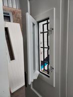 Nieuw Voordeur met raampje bezorgen factuur mogelijk, 80 tot 100 cm, 215 cm of meer, Ophalen of Verzenden, Glas