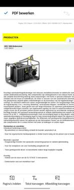 Karcher HDS 1000 Be(benzine) hoogedruk reiniger, Benzine, Nieuw, Karcher HDS, Met autostop en -start