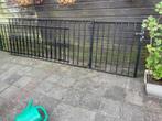 te koop ijzeren tuinhek met poort, Tuin en Terras, Tuinhekken en Hekwerk, Met poort, Gebruikt, Ophalen of Verzenden, Tuinhek