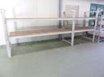 Zware set stelling met legborden / palletstelling 442x90x173, Doe-het-zelf en Verbouw, Metalen, Gebruikt, Ophalen of Verzenden