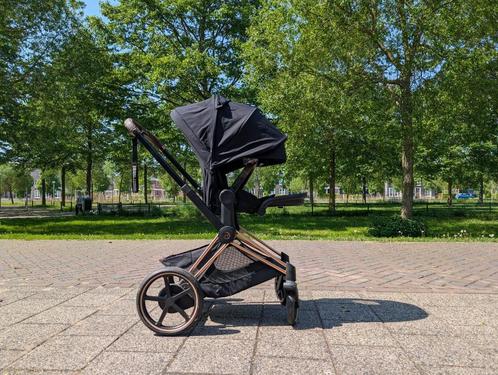 Luxe, complete Cybex e-Priam elektrische kinderwagen, Kinderen en Baby's, Kinderwagens en Combinaties, Zo goed als nieuw, Combiwagen