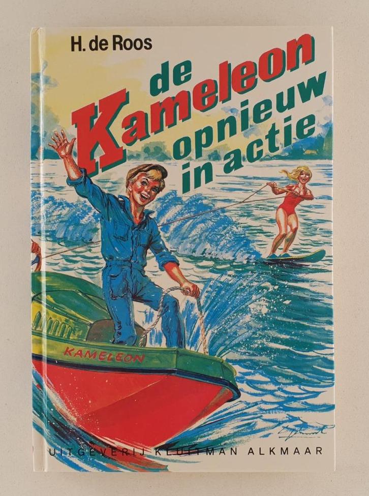 Roos, H. de - De Kameleon opnieuw in actie, Boeken, Kinderboeken | Jeugd | 10 tot 12 jaar, Gelezen, Fictie, Verzenden