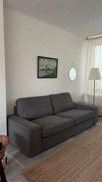 Kivik driezitsbank Ikea, grijzig groen - afbeelding 2