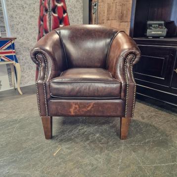 Chesterfield Nelson Fauteuil – Antiek Bruin beschikbaar voor biedingen