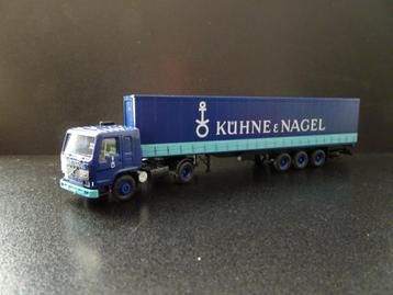 996 roco volvo fl10 kuhne und nagel oplegger 1:87 truck  beschikbaar voor biedingen